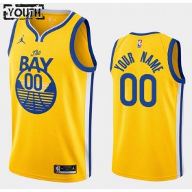 Dres Golden State Warriors Prilagođeni 2020-21 Jordan Brand Statement Edition Swingman - Dječji
